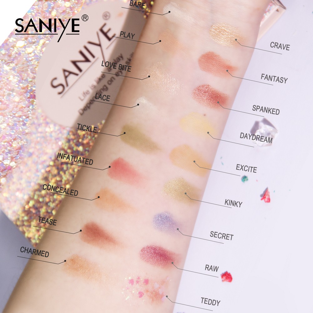 Phấn Mắt SANIYE T084 Trang Điểm Chuyên Nghiệp Không Nước 12g | BigBuy360 - bigbuy360.vn
