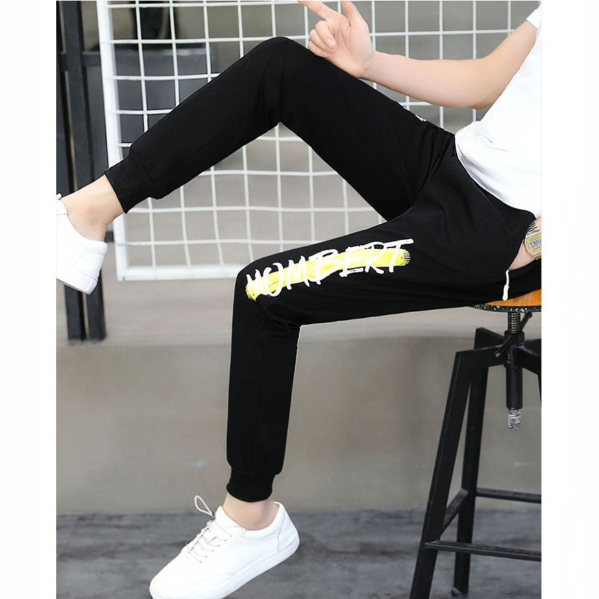 Quần Jogger Cạp Chun Bo Ống Vạch Vàng MOMBERT Thời Trang Zenkonam MEN QUAN 075