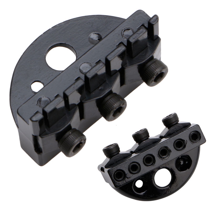 Cầu Tremolo 6 Dây Màu Đen Chuyên Dụng Cho Đàn Guitar Không Đầu