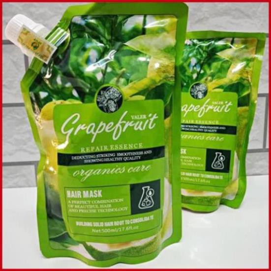 Hấp Phục Hồi Bưởi Grapefruit Siêu Mềm Mượt Ngăn Rụng Tóc Dạng Túi 500ML ✅FLASH SALE✅