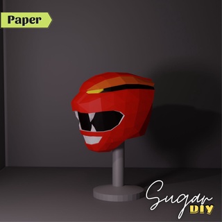 Mũ gao red - mô hình giấy