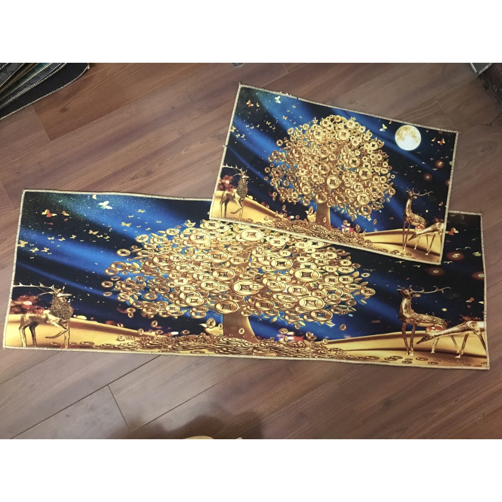 Combo thảm nhà bếp họa tiết Fhome