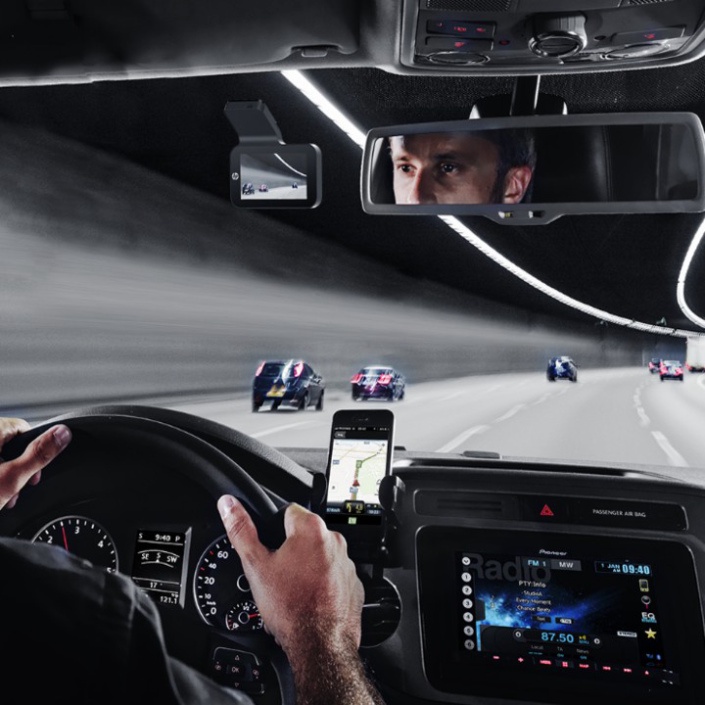 Camera hành trình ô tô thương hiệu cap cấp HP f960x tích hợp Wifi GPS - Hàng Nhập Khẩu Chính Hãng