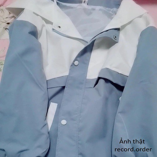 Áo khoác dù nữ kiểu 2 lớp form rộng ulzzang Hàn Quốc (ảnh thật)