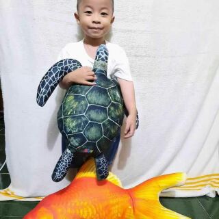 Gối ôm 3d con rùa 55cm