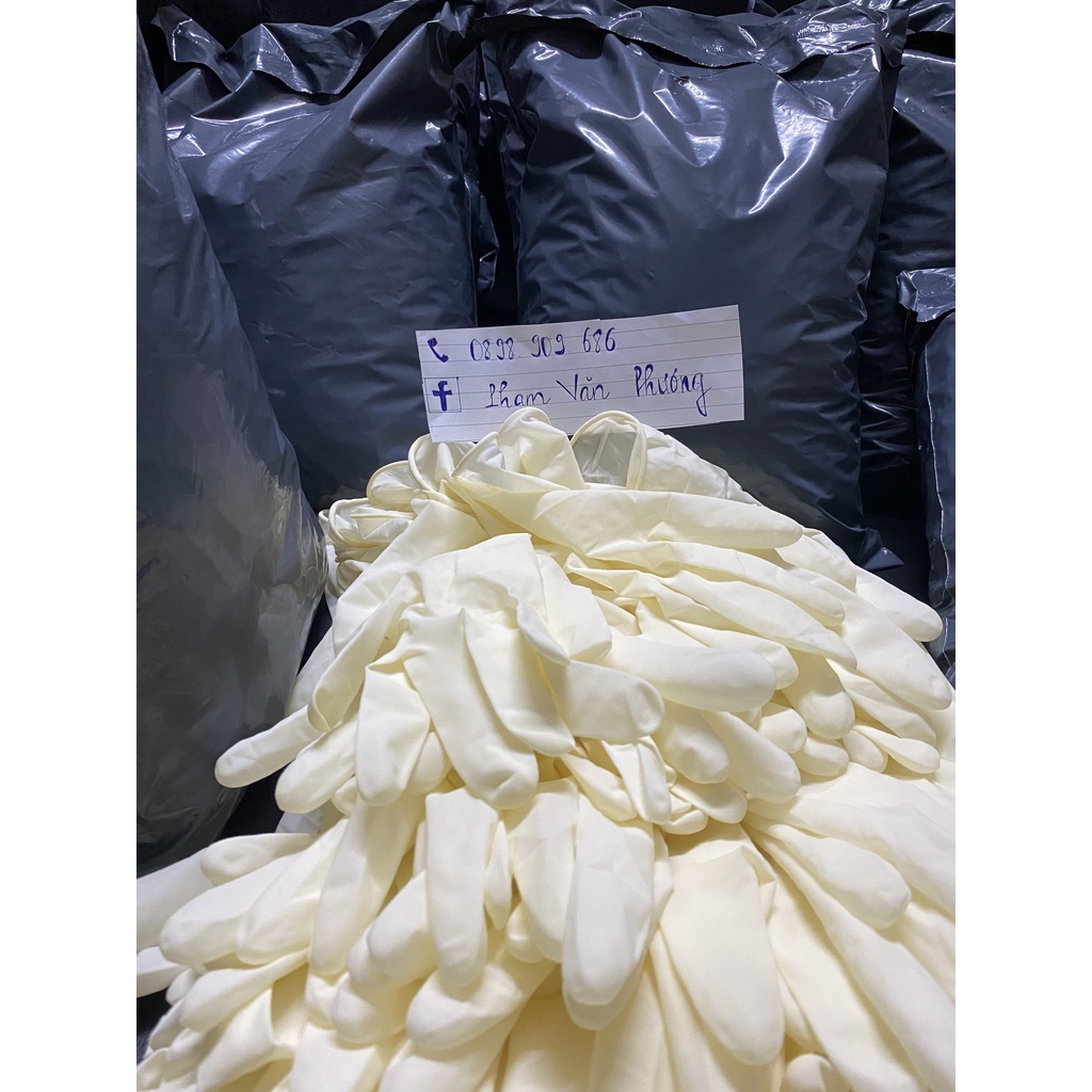 Găng Tay Y Tế Latex Không Bột Malaysia