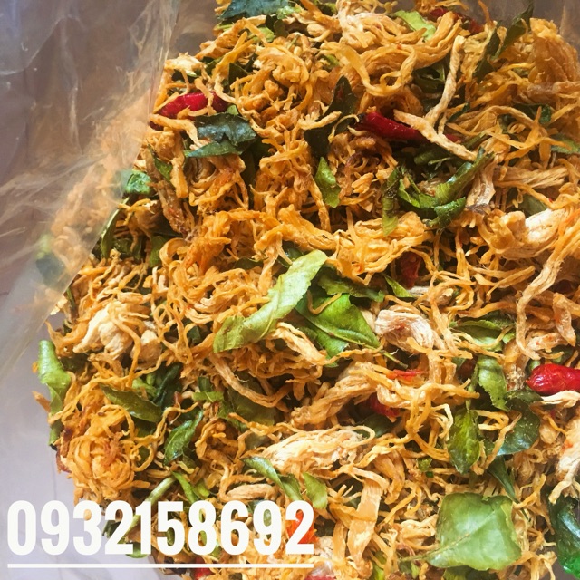 Khô Gà lá chanh hot hot hot