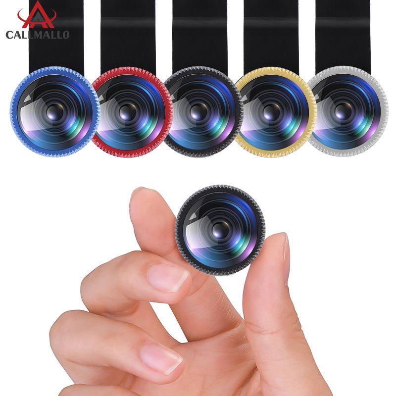 Bộ ống kính chụp góc rộng Fisheye 3 trong 1 dành cho điện thoại di động tiện dụng