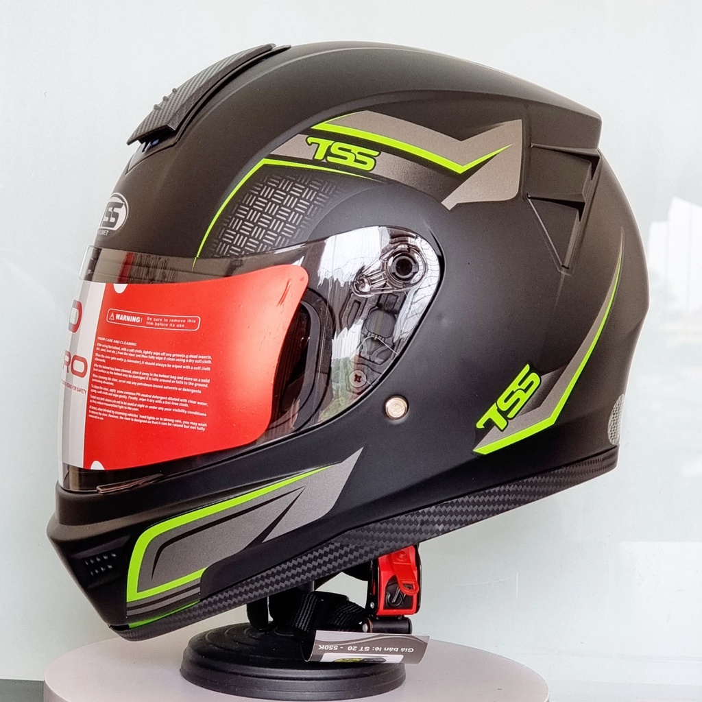 Mũ bảo hiểm cả đầu ST26 tem 1 kính GRO HELMET chính hãng vòng đầu 54-58cm