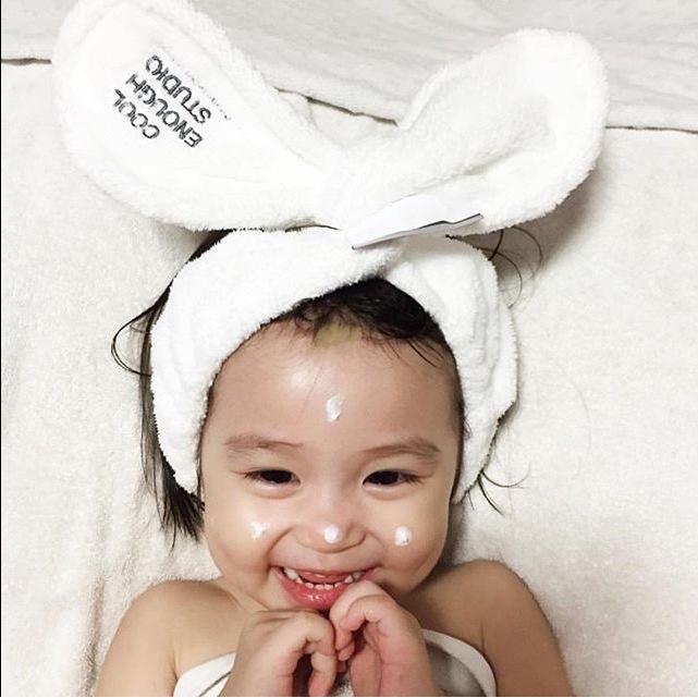 Băng Đô Tai Thỏ Dễ Thương Phong Cách Hàn Quốc Dùng Rửa Mặt/ Trang Điểm Cho Nữ