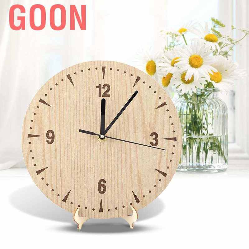 GOON Đồng Hồ Để Bàn Chất Liệu Gỗ