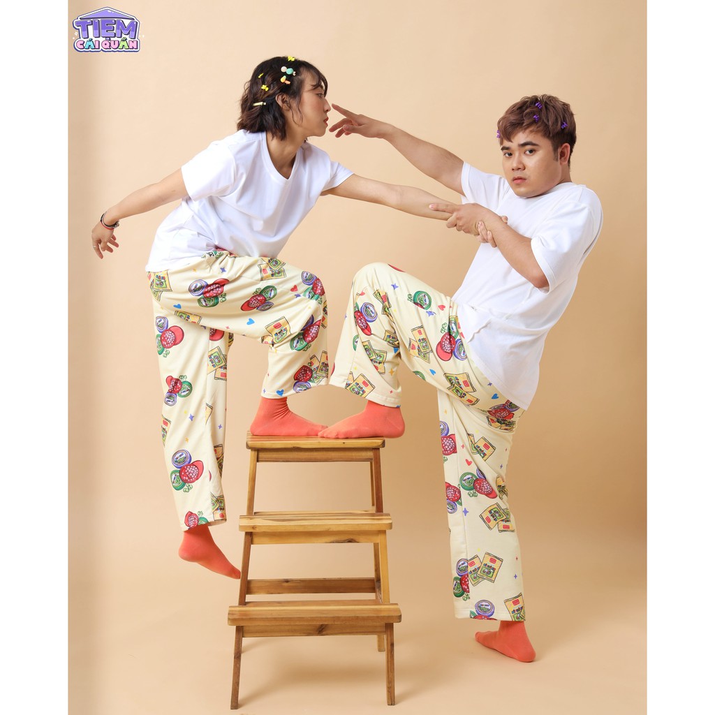 Quần hoạ tiết MỲ TRẺ EM by Tiệm cái quần | BigBuy360 - bigbuy360.vn