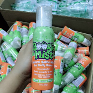 Xịt Mũi Boogie Vô Trùng Kháng Khuẩn 89ml [Nhập mỹ]