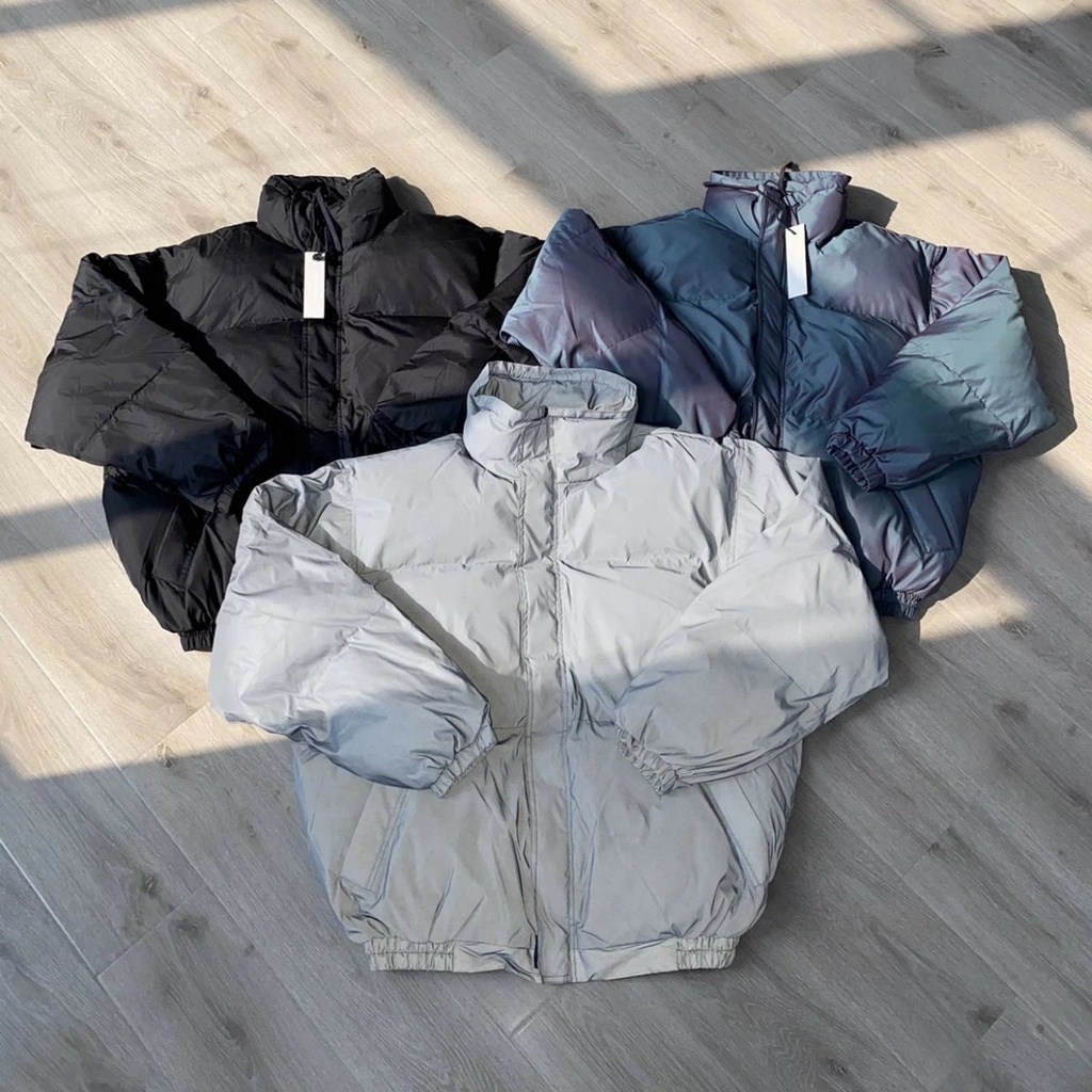 Áo phao FOG Fear of God ESSENTIALS ss20 Black cao cấp full tag túi, áo phao FOG