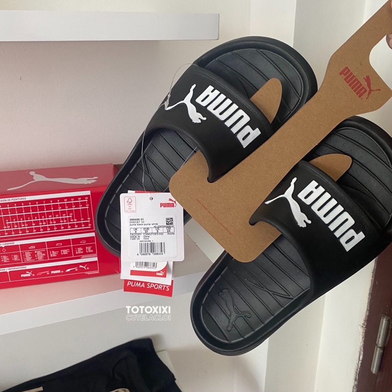 Dép đúc quai ngang Puma Nike chính hãng có bill
