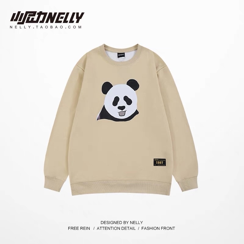Áo nỉ sweater lót lông Nelly phong cách unisex nhiều mẫu