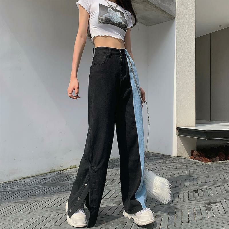 [ORDER] QUẦN BÒ CÁ TÍNH 2 MÀU XANH ĐEN CÁ TÍNH THỜI TRANG FASHION KHÔNG KÈM XÍCH