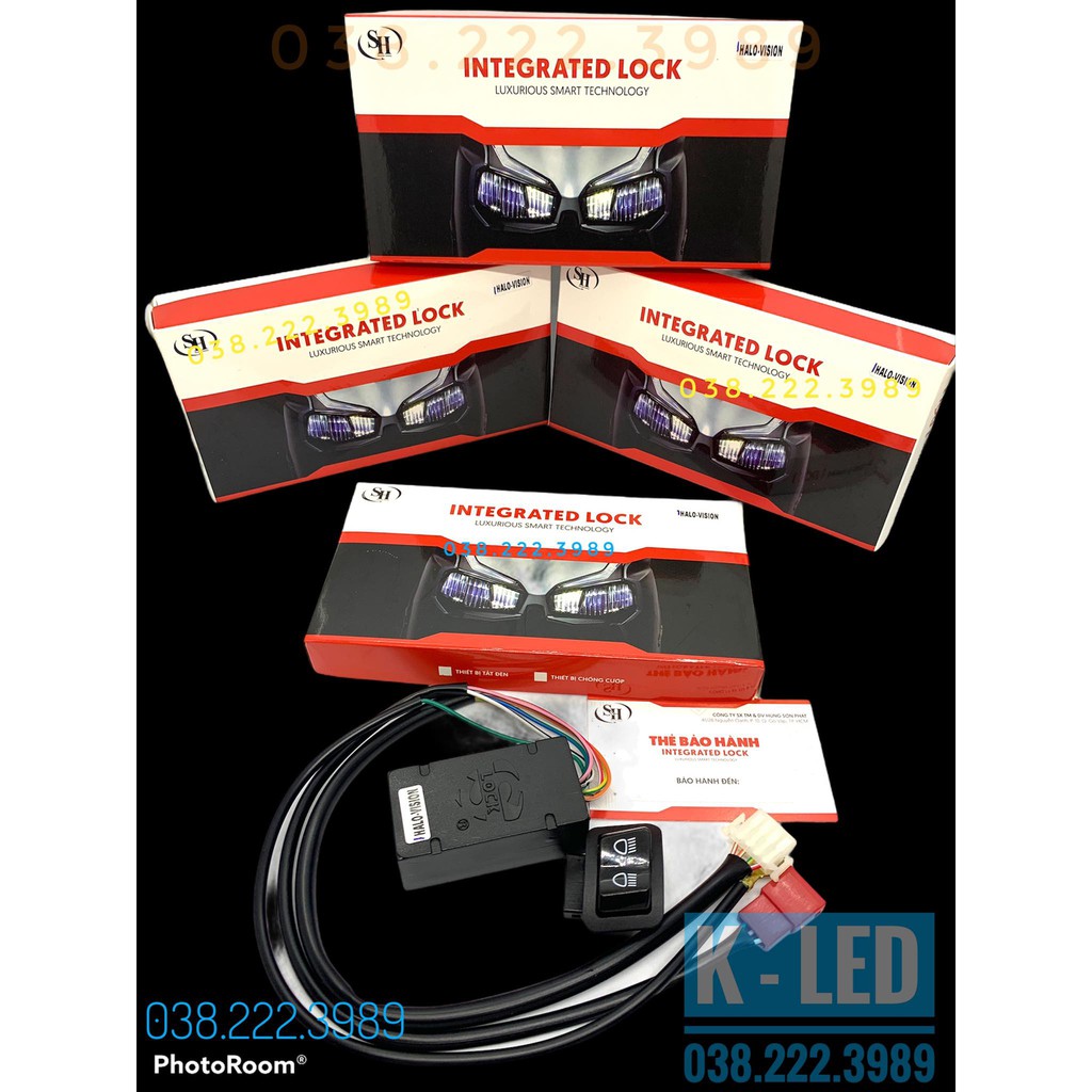 Thiết Bị Tắt Đèn xe máy Honda Vision Đời Mới - INTEGRAPTED LOCK