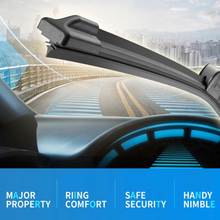 Thanh cần gạt nước mưa ô tô xương mềm thương hiệu cao cấp Bosch. Kích thước từ 14 inch đến 26 inch - Hàng Chính Hãng