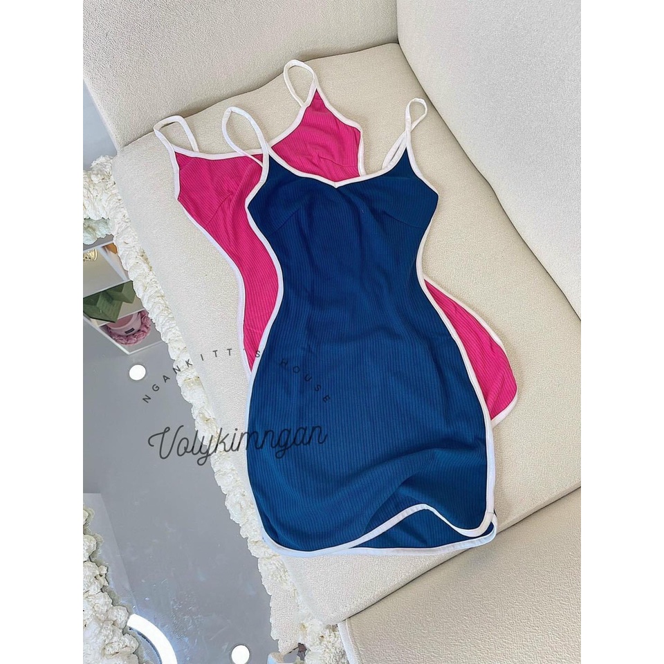 Đầm body 2s viền thể thao