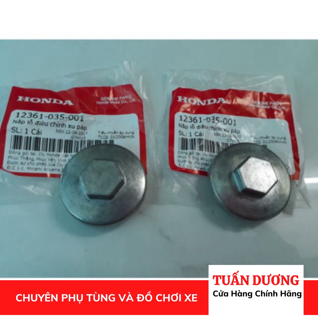 Ốc Nắp Điều Chỉnh Xupap [ HÀNG CHÍNH HÃNG ] Nắp Chụp Nấm Xe Dream Wave hàng xịn honda chuẩn 100%