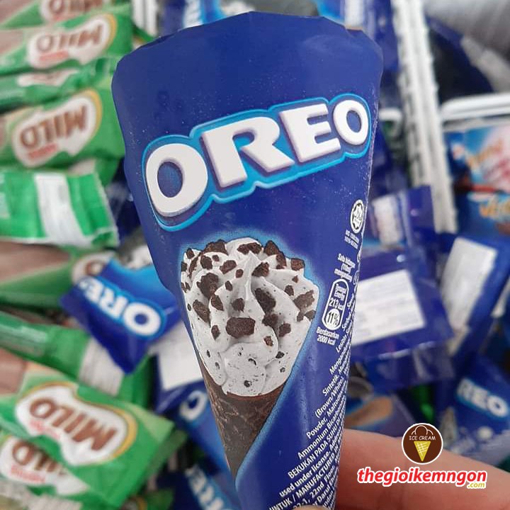 Kem ốc quế Oreo Cone Nestle - 70g