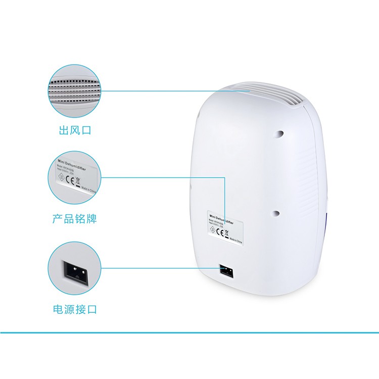 Máy hút ẩm Mini Kaw Dehumidifier dùng cho phòng 30m2, giảm ẩm mốc và vi khuẩn