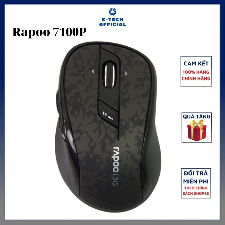 Chuột không dây Rapoo 7100P 5GHz