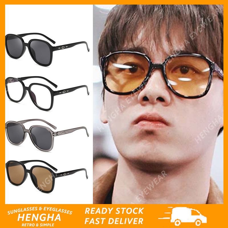 (Hàng Mới Về) Kính Mát Thời Trang Hàn Quốc Phong Cách Retro Cho Nữ