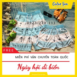 Quần đôi nam nữ đi biển mẫu mới