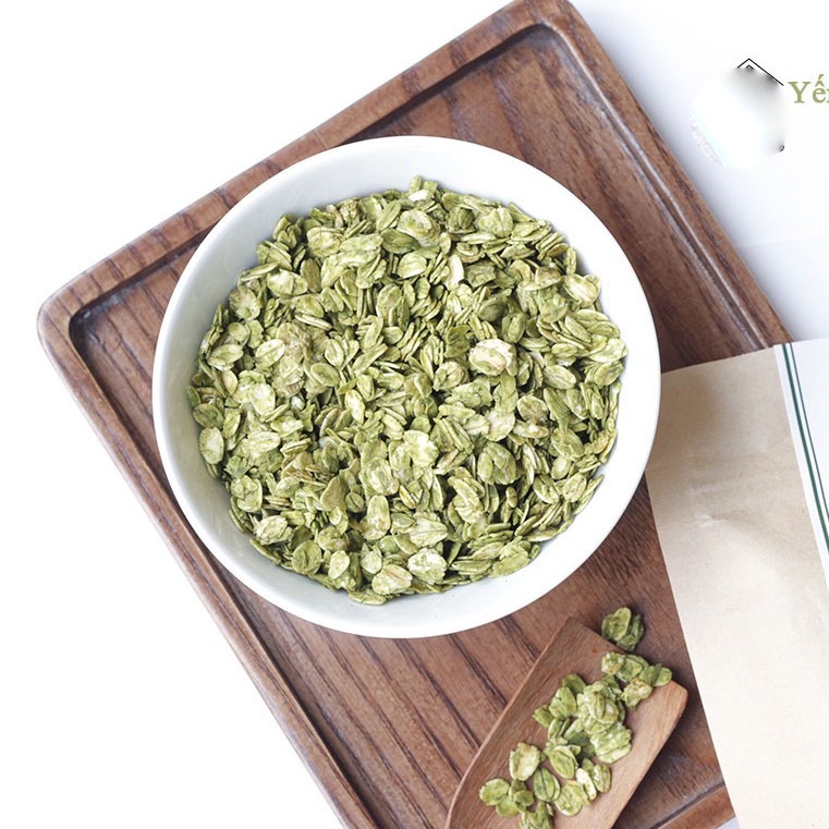 Yến mạch nuớng ăn liền gồm 3 vị mật ong, matcha, socola eatclean & healthy hộp 500gr.