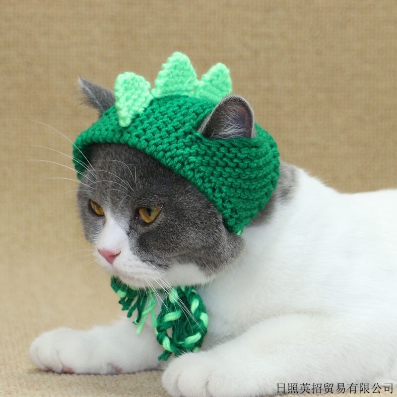 Mũ len dễ thương cho chó mèo nhiều kích thước