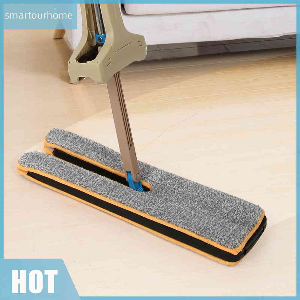 Set 2 Miếng Vải Lau Nhà Hai Mặt Thay Thế Cho Cây Lau Nhà