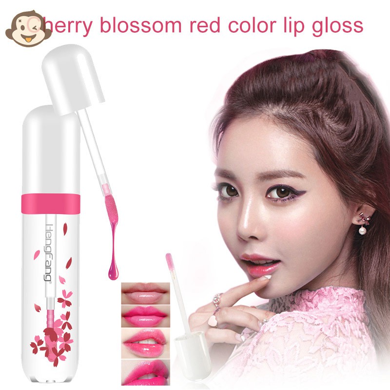 (Hàng Mới Về) 1 Son Bóng Chống Nước Lâu Phai Thay Đổi Màu Sắc Độc Đáo