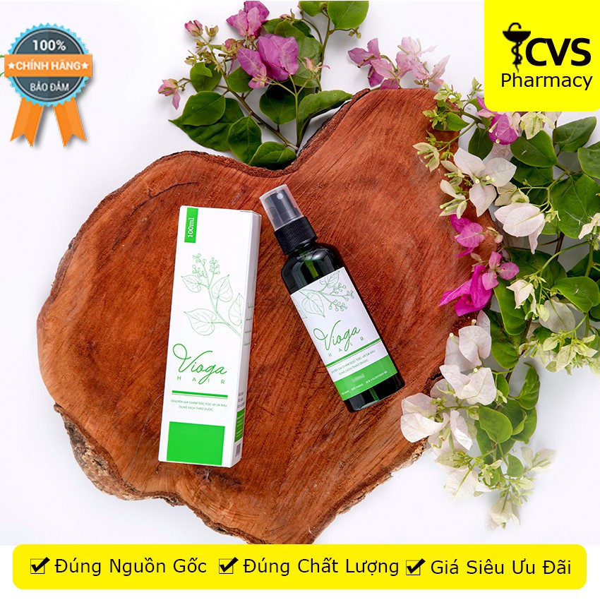 Chai xịt tóc VIOGA HAIR 30ml - Phục Hồi, Ngăn Ngừa Tóc Xơ &amp; Rụng Tóc