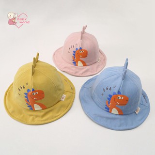 Nón Bucket hoạ tiết khủng long đáng yêu cho bé