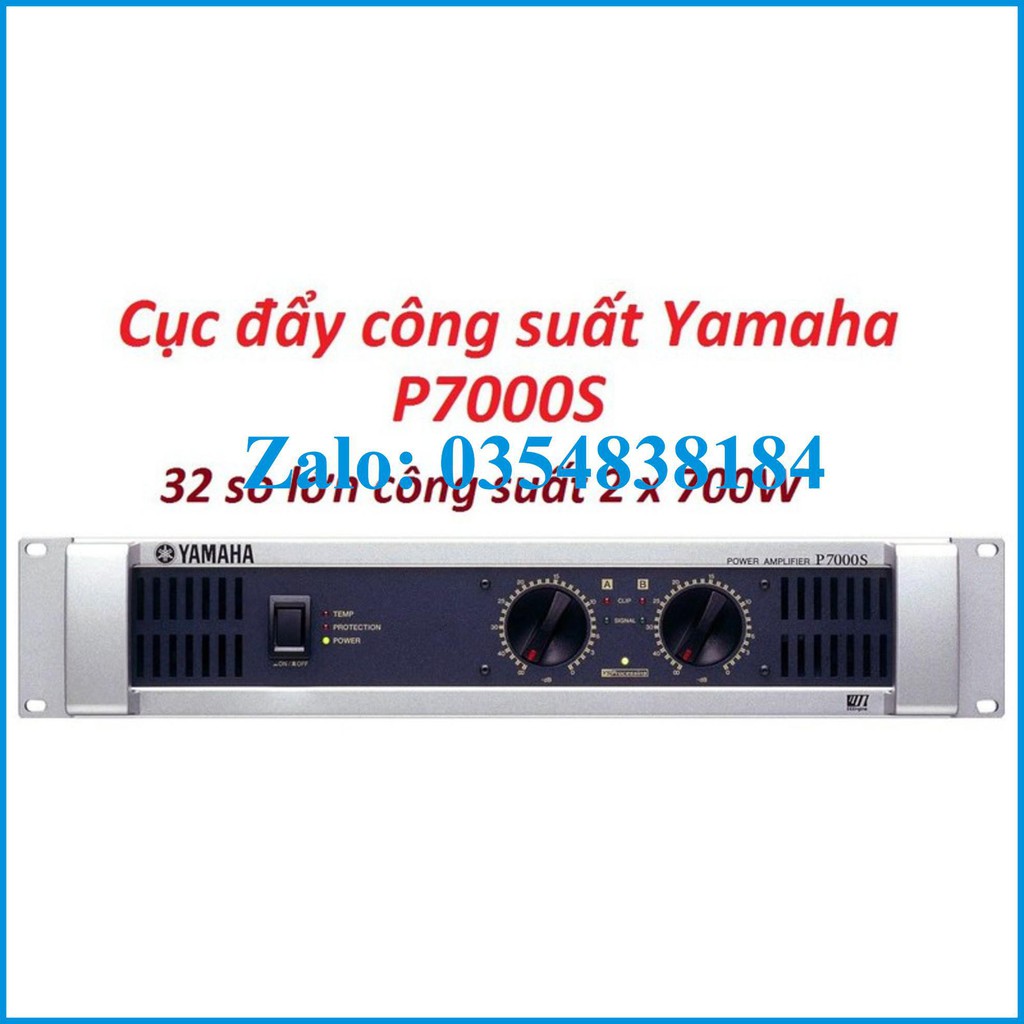 Cục đẩy công suất yamaha P7000S, 32 sò lớn