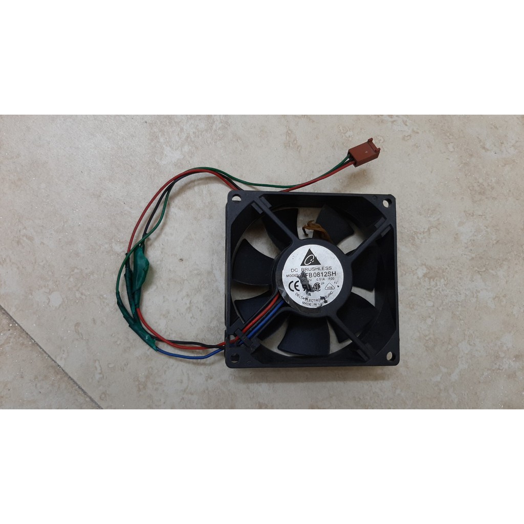 Quạt thông gió case DELTA 12V 0.51A AFB0812SH