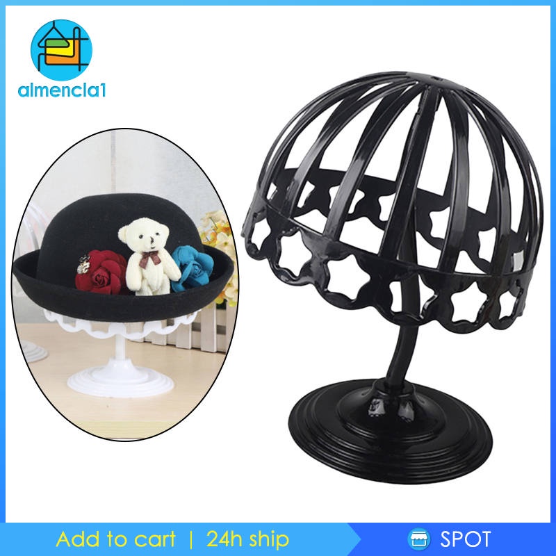 Giá đỡ trưng bày mũ bảo hiểm tóc giả sáng tạo tiện lợi