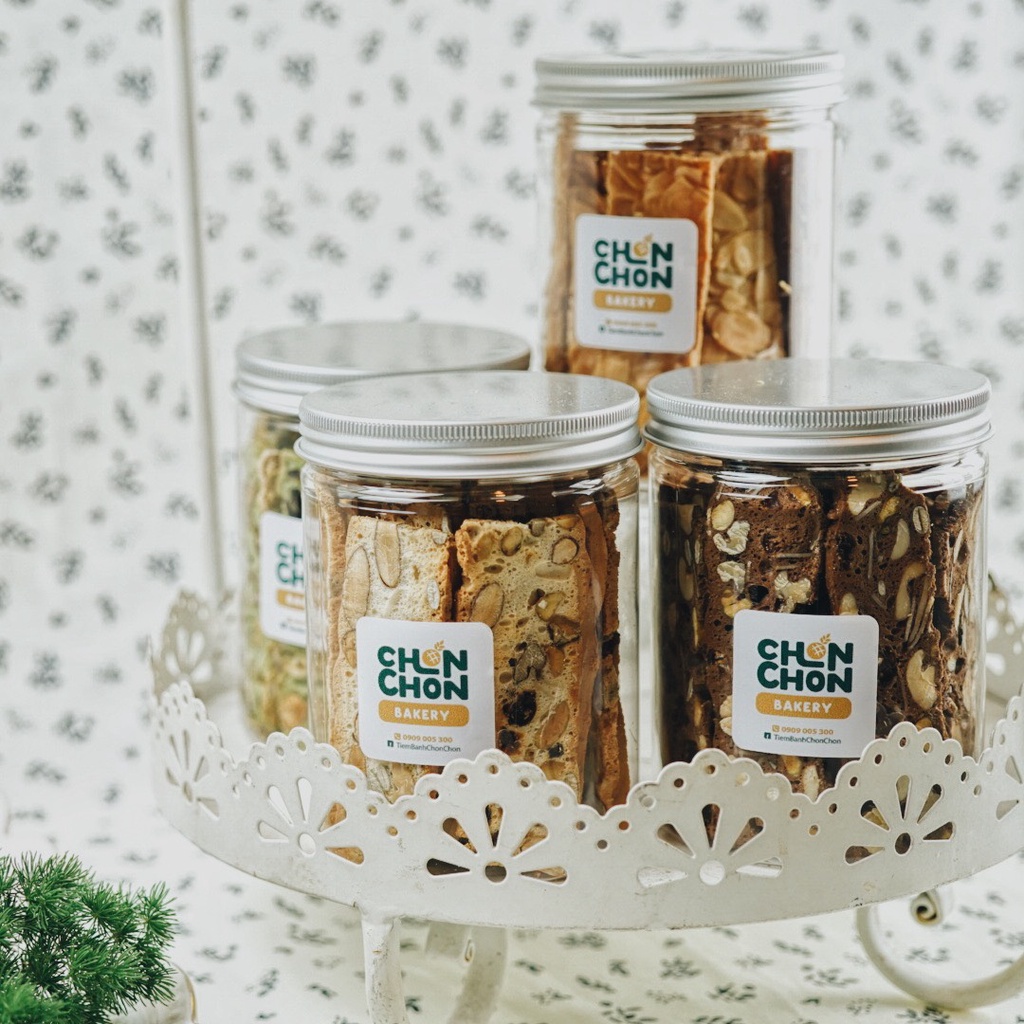 ⚡[FREESHIP 1 ĐỔI 1]⚡ Biscotti giảm cân nhanh Chon Chon Bakery vị trà xanh 150g Biscotti ăn kiêng Eat Clean Keto | BigBuy360 - bigbuy360.vn