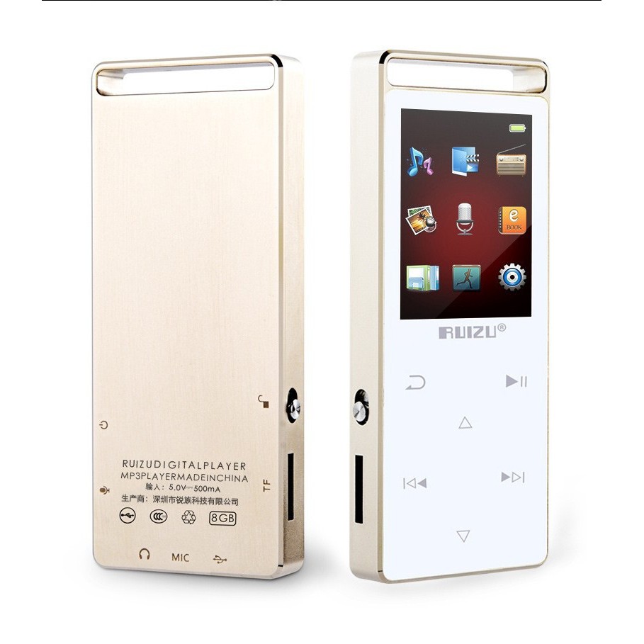 Máy nghe nhạc thể thao HiFi Ruizu D01 8GB - CAO CẤP