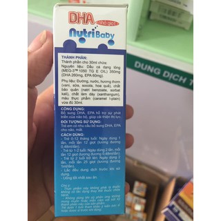 DHA NUTRI BABY