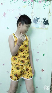 Combo 3 bộ đùi sát nách bé trai