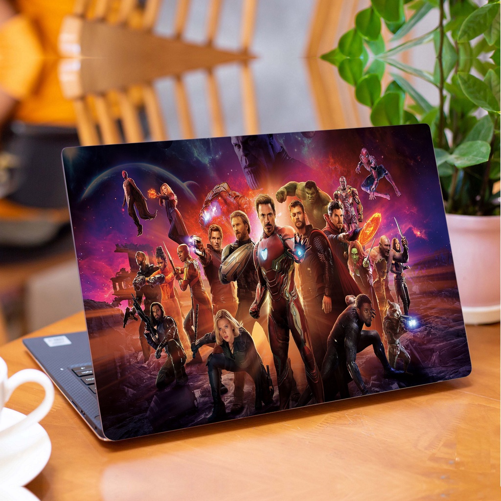 Skin Laptop In Hình Avenger 1 Dành Cho Các Dòng Máy Dell Hp Asus Msi Acer Lenovo Macbook Theo Yêu Cầu