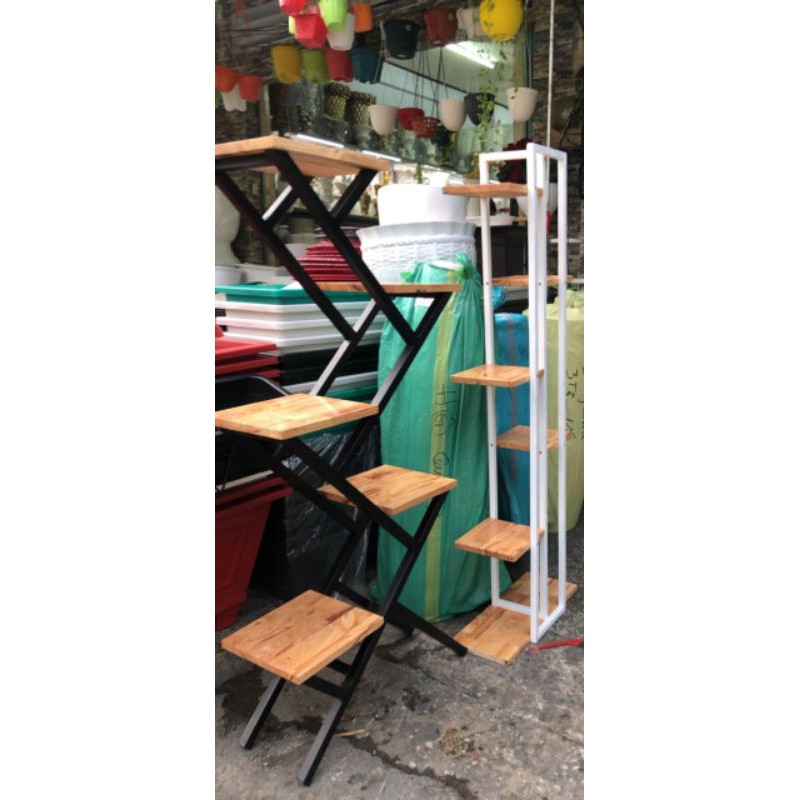 kệ trang trí chậu cây 5 tầng