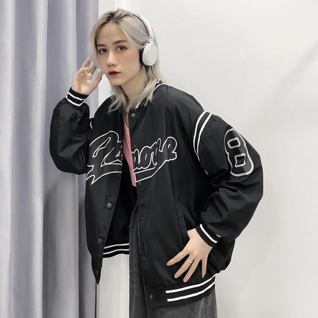 ÁO KHOÁC BÓNG CHÀY ĐEN | BigBuy360 - bigbuy360.vn