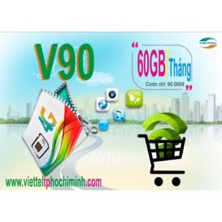 (Miễn phí tháng đầu) Sim 4G Viettel 60GB nghe gọi miễn phí