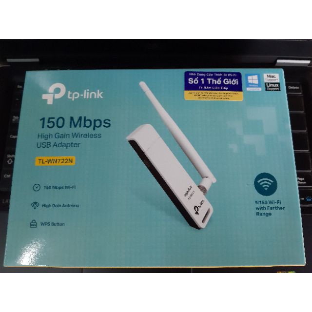 Bộ thu sóng usb wifi TP-LINK TL-WN722N 150Mbs