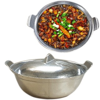 Niêu thố cơm gang 15cm (nhỏ) đúc nguyên khối Bắc Bộ