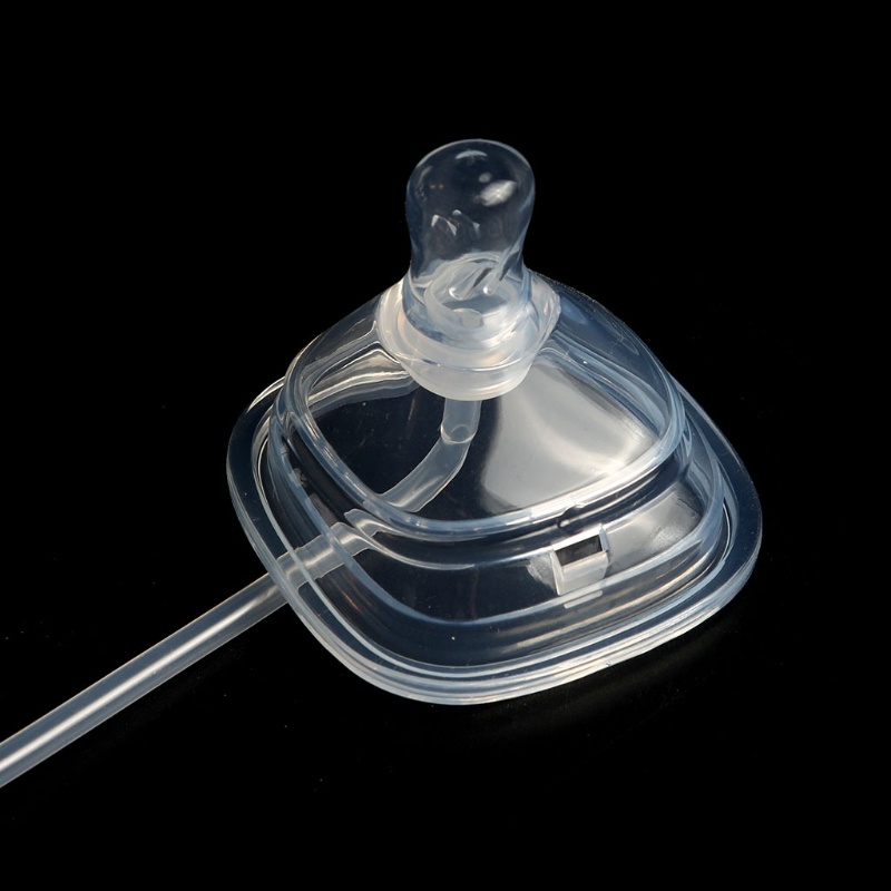 Bình Sữa Silicone Bản Rộng Chống Đầy Hơi Tiện Dụng Cho Bé